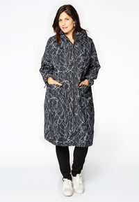 Raincoat wide SCRATCH - black - #2