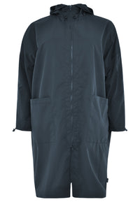 Raincoat wide - indigo - #4