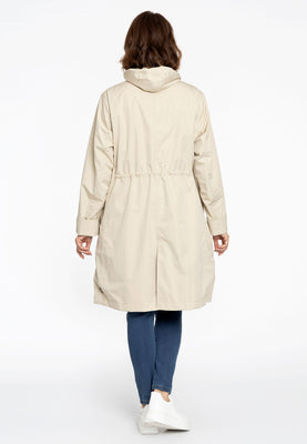 Raincoat hooded - brown - #3