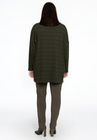 Pullover turtle neck TRICOT - green  - #3