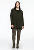 Pullover turtle neck TRICOT - green  - #2