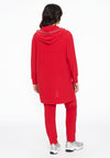 Hoodie strass front pocket DOLCE - red - #3