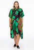 Dress A-line SPLITLEAVE - green - #2