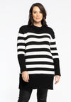 Pullover Breton Stripe - black