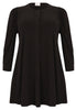 Tunic Wide Bottom Puff Sleeve DOLCE - black  - #4