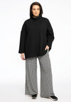 Wide trousers PIA - black