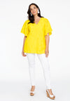 Tunic A-line LACE - yellow