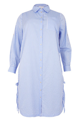 Blouse dress RIGA - light blue - #4