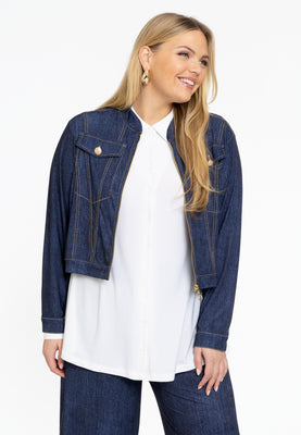 Jacket short DENIM DOLCE - blue - #1