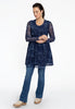 Tunic wide bottom DENIM MOUSSE - blue - #2