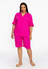 Tunic pleat LINEN MIX - pink - #2