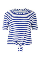 T-shirt knot RIVIERA - indigo - #4