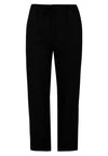 Trousers LINEN - black 