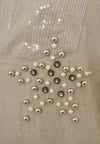 Blouse star LINEN - green - #5