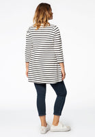 Tunic flare v-neck BRETON - ecru - #3