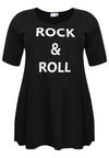 Tunic flare Rock & Roll - black - #4