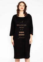 Dress super power COTTON - black - #1