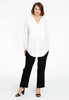 Blouse oversized LINEN - white  - #2