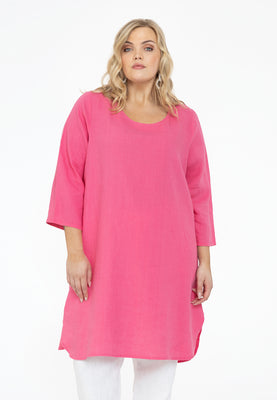 Tunic LINEN - pink - #1